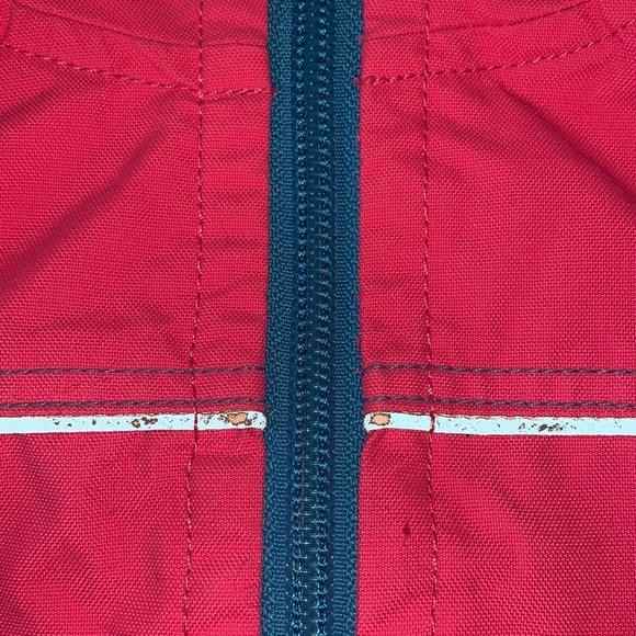 Hanna Andersson Pink and Blue Retro Style Winter Snow Jacket Size 80 (18-24M) - Picture 3 of 12